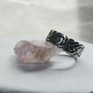 925 Sterling Silver Endless Celtic Knot Band Ring